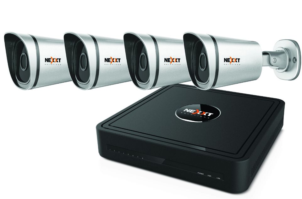 CSEG KIT DVR 8CH NEXXT XPY 1280 POE W/4 CAMARAS HD