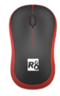 R8 Mouse Wireless M1701r 3d Optico Red