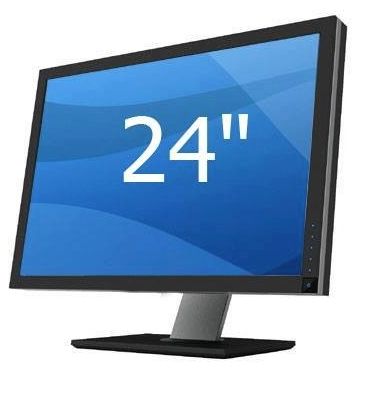 Monitor Lcd 24 Dell Wide Used Grado -b-