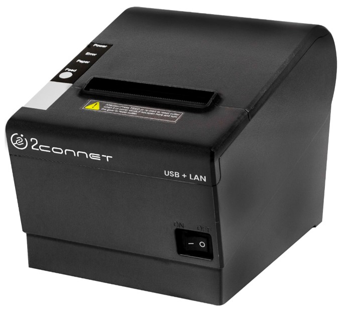 2connet Printer 2c-pos80-01 80mm Termico Usb+lan C/cutter