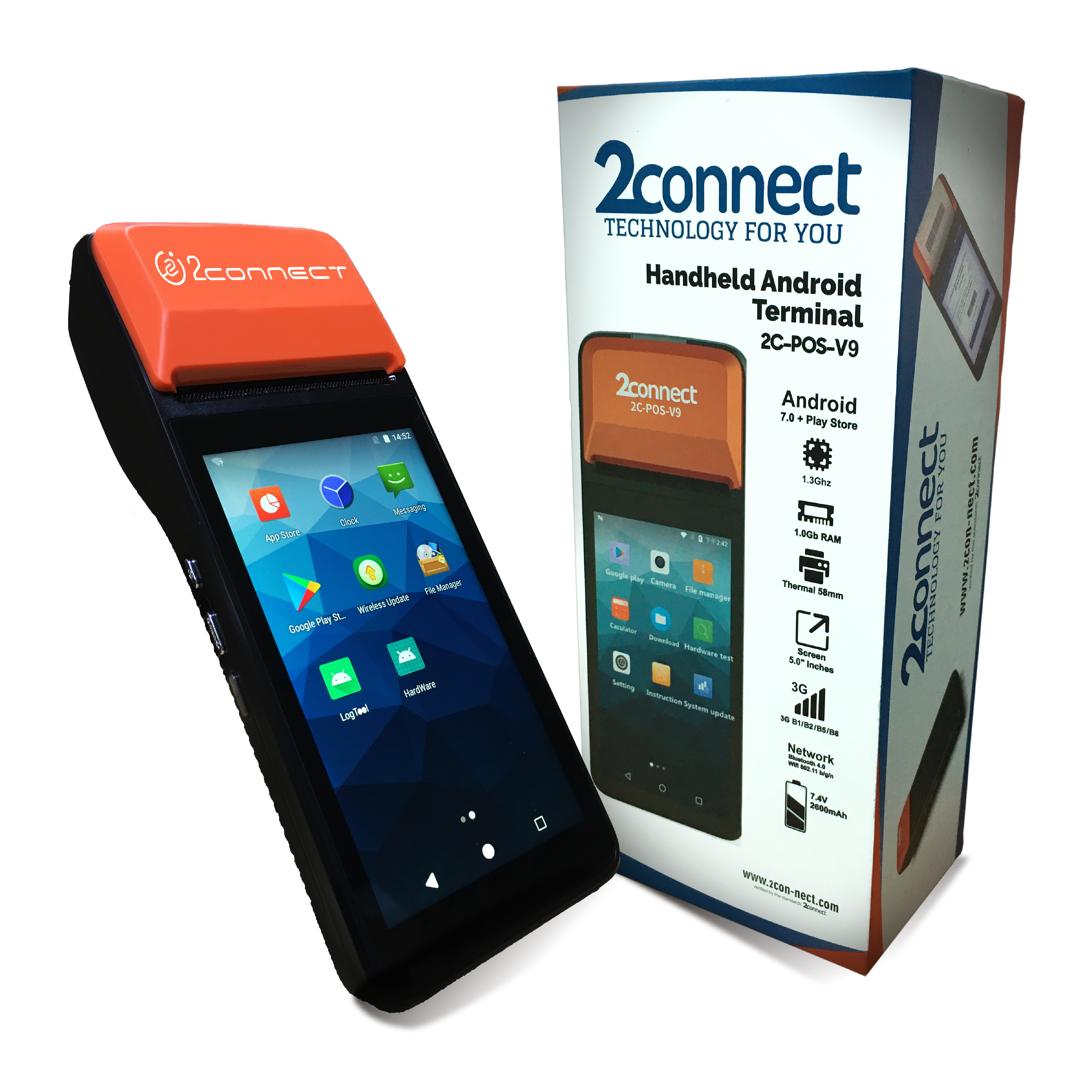 2connet Pos 2c-pos-v9 Mobile Android Veriphone