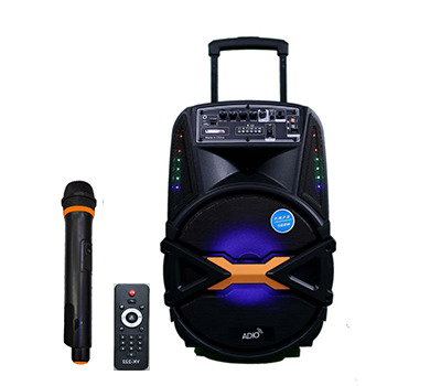 Bocinas Karaoke 12 Adio Ad12-41 C/bateria/mic