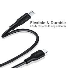 Cable Argom Duraflex Tipo C To C 6ft Arg-cb-0070bk