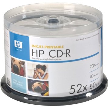 Cake/cd 50-ud Hp 52x 700mb White Printable