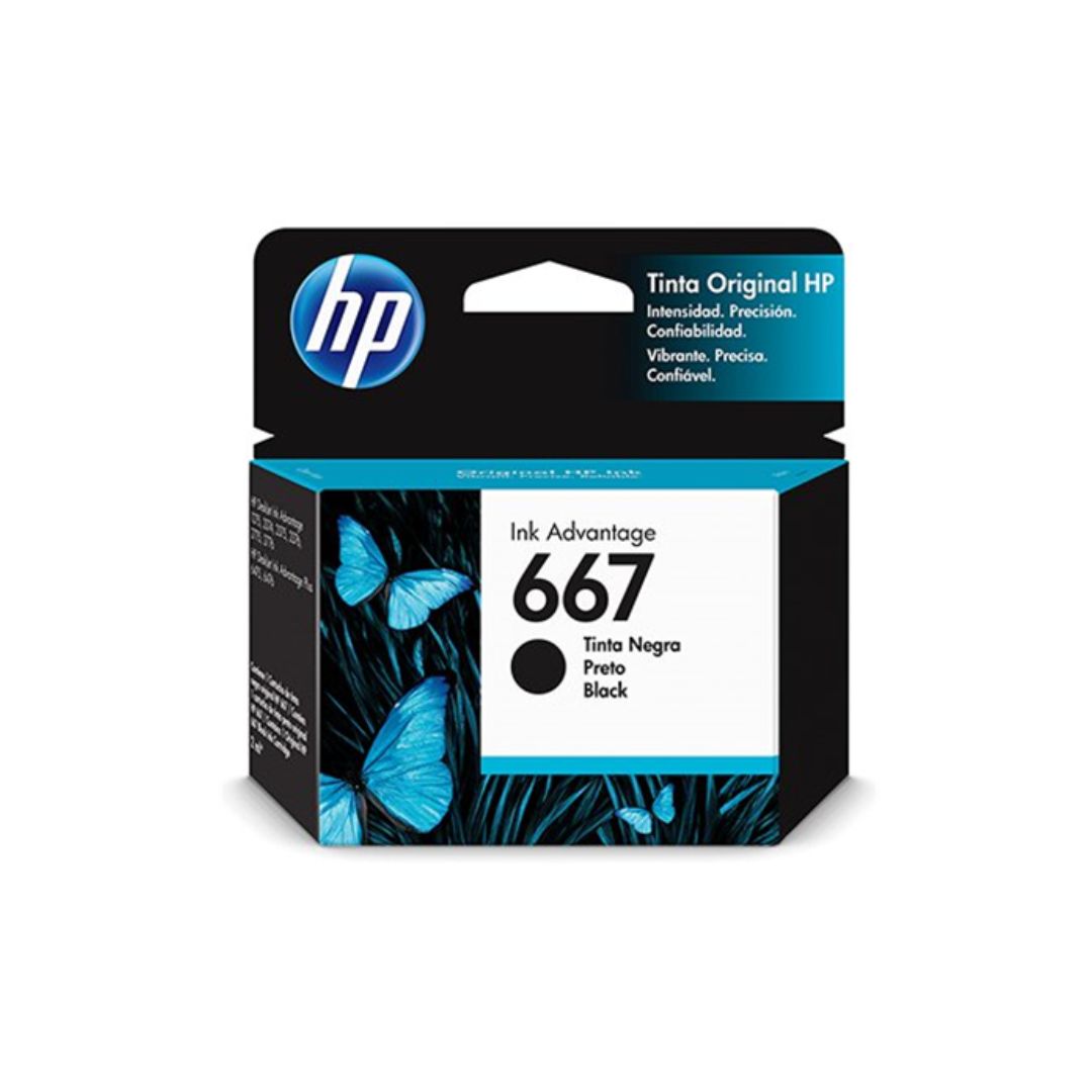 Cartucho Hp #667 Black