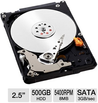 Disco Laptop Sata 500gb 5400rpm Pull Out