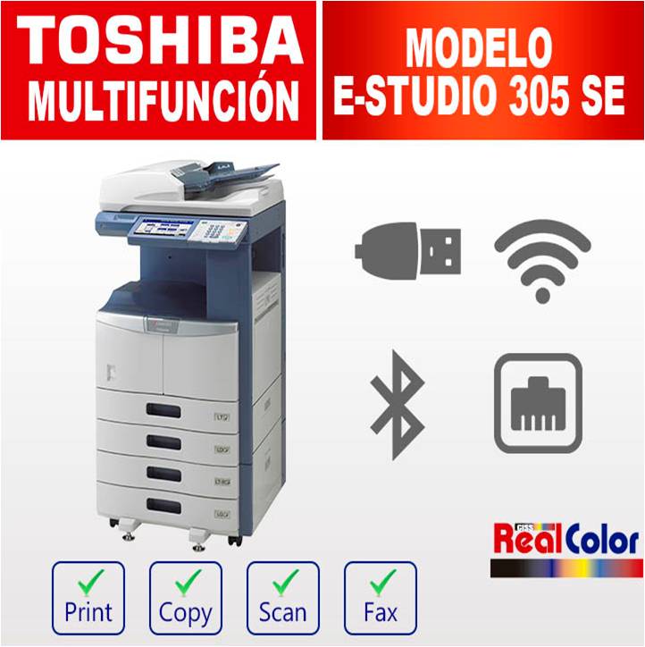 Fotocopiadora Toshiba E-studio M-305se Used