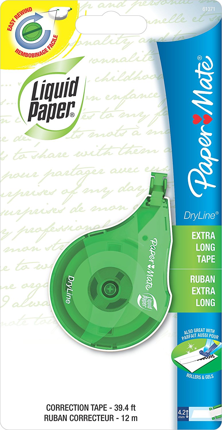 Corrector Liquid Paper Dryline Extra Long