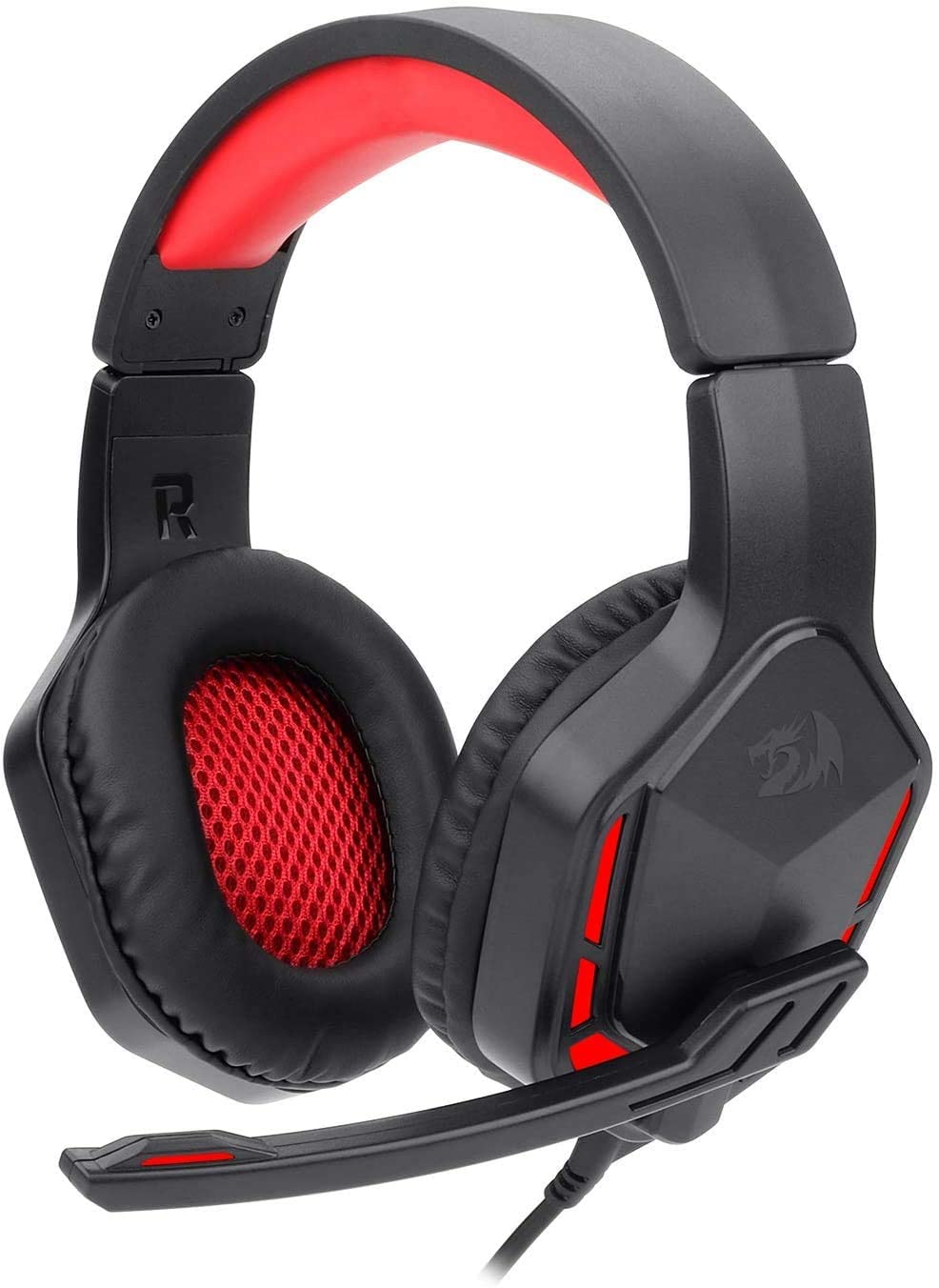 Mic/aud Redragon Gaming H220 Red Blacklight