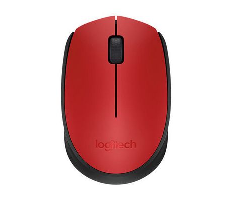 Mouse Usb Logitech Wireless M170 Red 910-004941