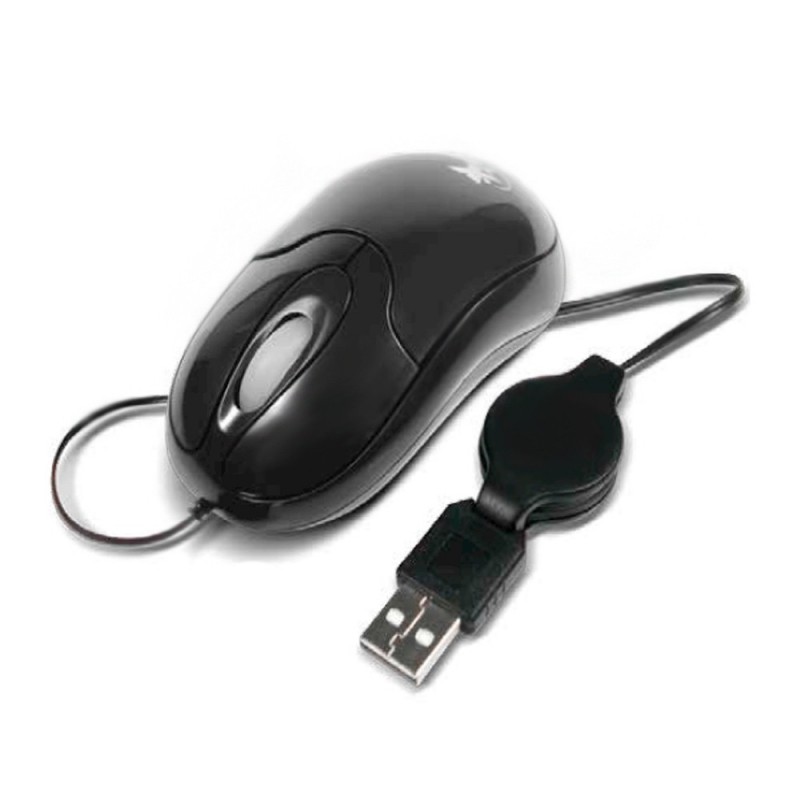 Mouse Usb Xtech Xtm-150 Retractable