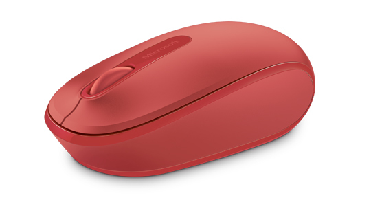 Mouse Usb Microsoft Wireless 1850 Red