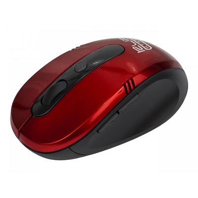 Mouse Wireless Klipx Vector Kmw-330 Red