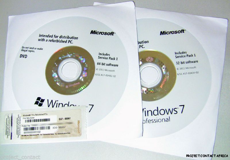 Microsoft Windows 7 Pro Rfb Spa 64 Bit