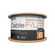 Rj-45 Cable Utp Cat6 Rollo 1000ft Cmx Nexxt 23awg