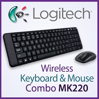 Teclado/mouse Usb Logitech Mk220 Wireless