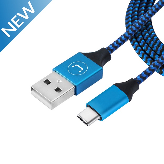 Cable Usb Tipo C Unno 5ft Braided Bl Cb4061bl