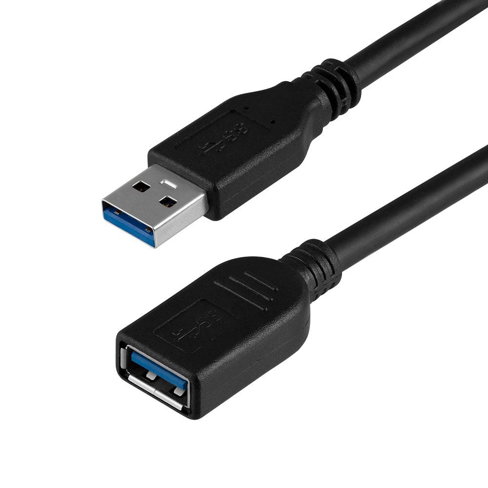 Usb 3.0 Cable Extension Argom  A-male To B-female 6ft  Arg-cb-0046