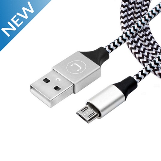 Cable Usb-micro Unno 5ft Braided Slv Cb4061