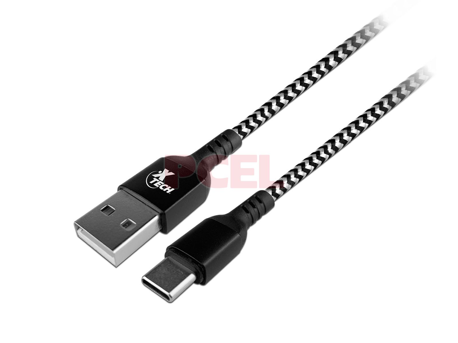 Cable Usb Tipo C (m) To Usb Xtech Braided Xtc-511
