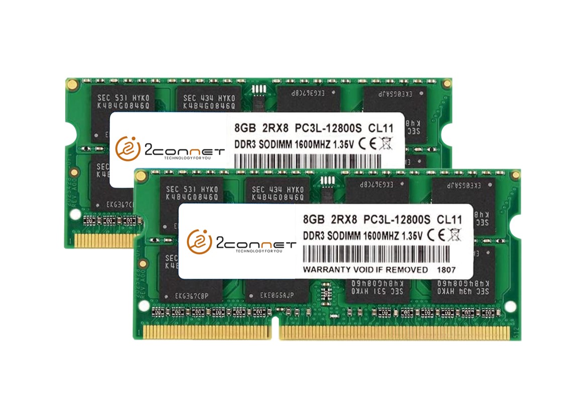2CONNET DIMM LAPTOP 8.0 GB DDR3 PC3L-12800 1600MHZ 2C-ME03