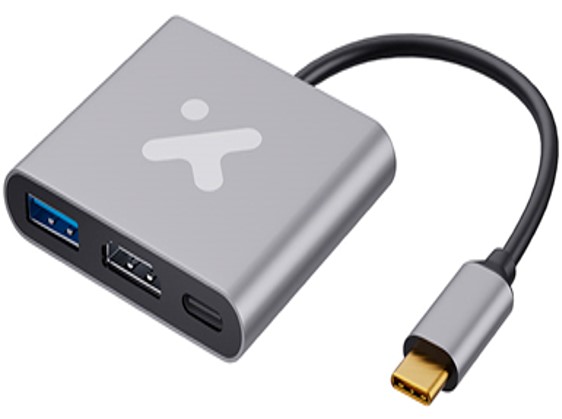 ADAPTADOR HUB XTECH TIPO C 3 EN 1 XTC-566
