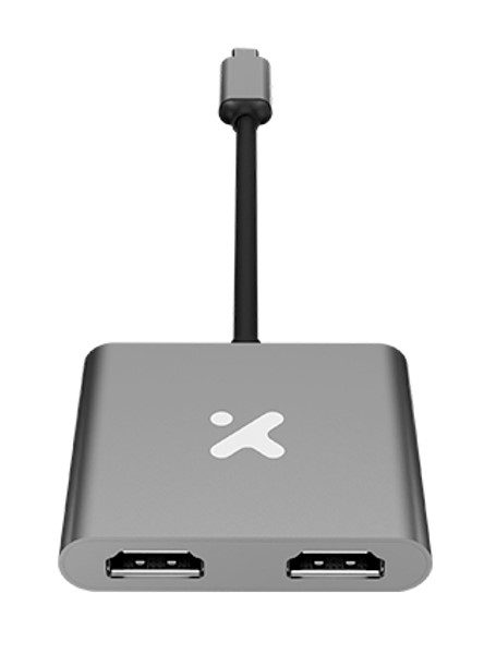 ADAPTADOR USB XTECH TIPO C DUAL HDM 1 XTC-548