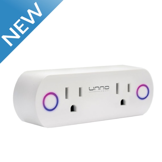 ENCHUFE DOBLE PLUG SMART UNNO PW5302WT