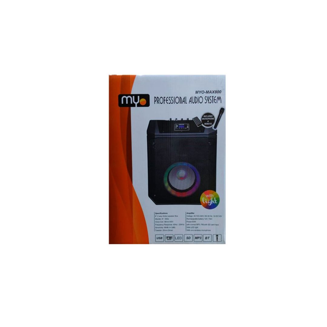 BOCINA KARAOKE MYO MAX900 BLUETOOTH