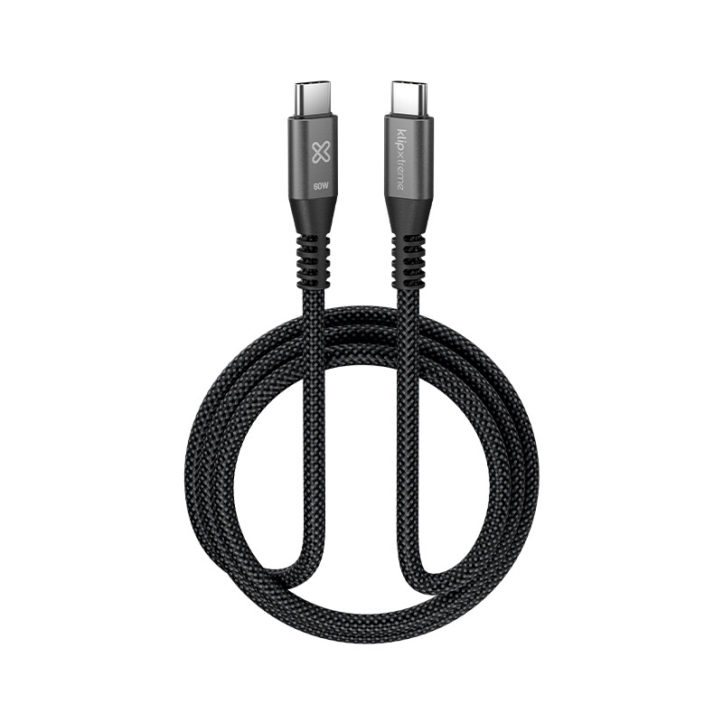CABLE TIPO C A TIPO C KLIPX  3FT 60W POWER GO 250