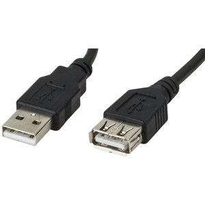 USB CABLE EXTENSION A-MALE TO A-FEMALE 6FT XTC-301
