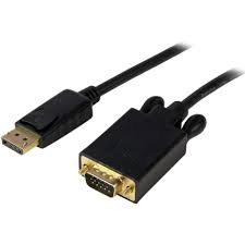 JACLINK CABLE DP TO VGA 6FT LINUX Y WINDOWS