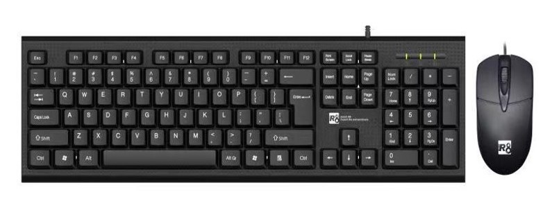 R8 TECLADO/MOUSE USB 1903 ESPAÑOL