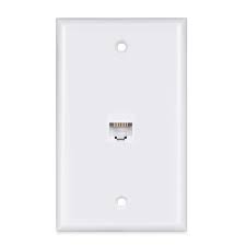 JACLINK RJ-45 FACE PLATE 1 PORT