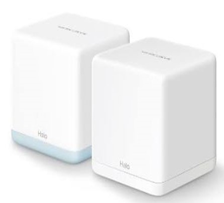 LAN ROUTER MERCUSYS MESH HALO H32G (2 PACK) AC1200