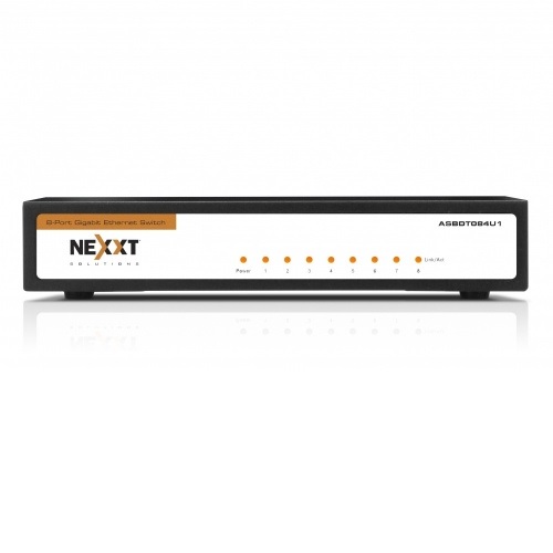 LAN SWITCH 8P NEXXT  NAXOS801G GIGABIT 100/1000