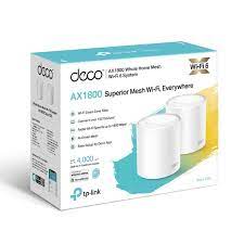 LAN ROUTER TP-LINK DECO X20 WI-FI 6 MESH AX1800 (2PACK)