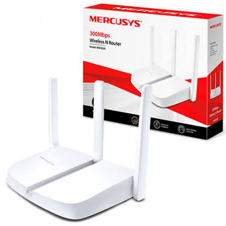 LAN ROUTER MERCUSYS WIRELESS N300 MW306R