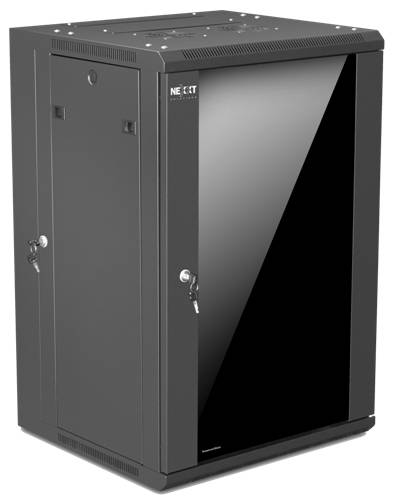 LAN GABINETE PARED 18U NEXXT NPC-F18U66B