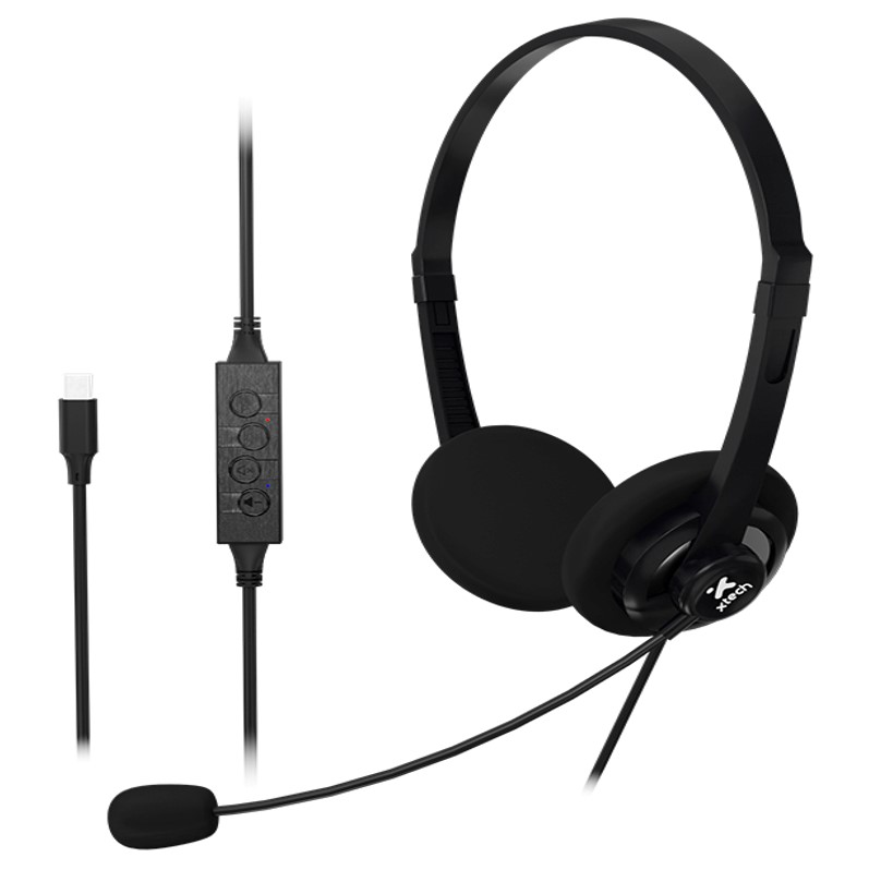 AUDIFONO/MICROFONO XTECH TIPO C XTH-245