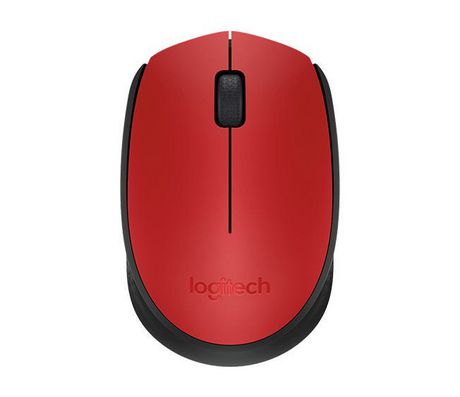 MOUSE USB LOGITECH WIRELESS M170 RED