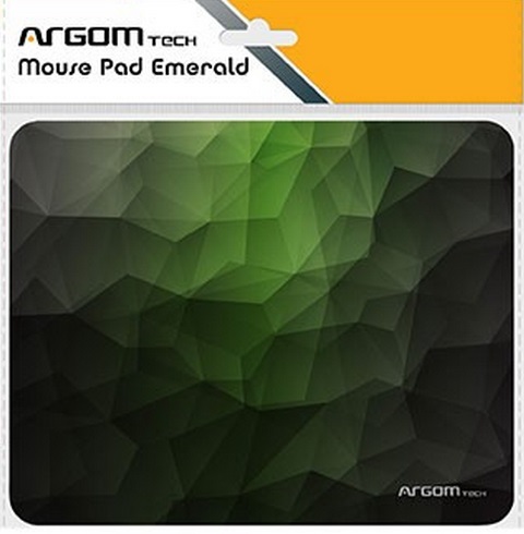 MOUSE PAD CLOTH/RUBBER ARGOM ARG-AC-1233G GREEN