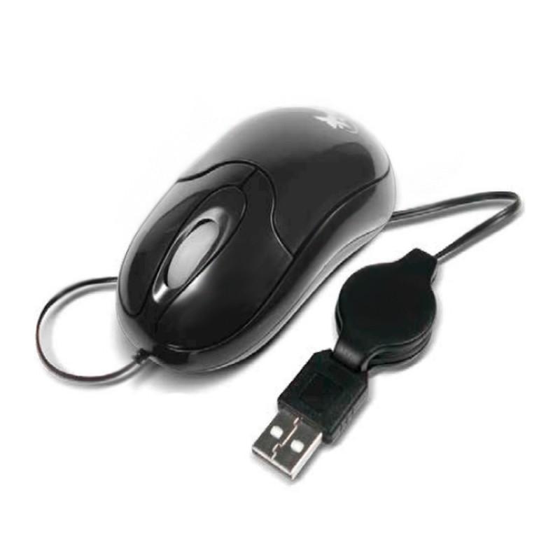 MOUSE USB XTECH XTM-150 RETRACTABLE