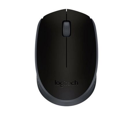MOUSE USB LOGITECH WIRELESS M170 BLACK/GRAY