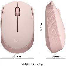 MOUSE USB LOGITECH WIRELESS M170 ROSE
