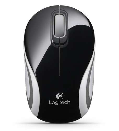 MOUSE USB LOGITECH M187 WIRELESS BLACK LAT