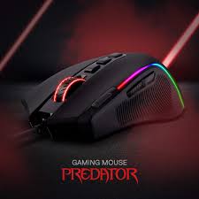 MOUSE WIRED REDRAGON GAMING M612 PREDATOR