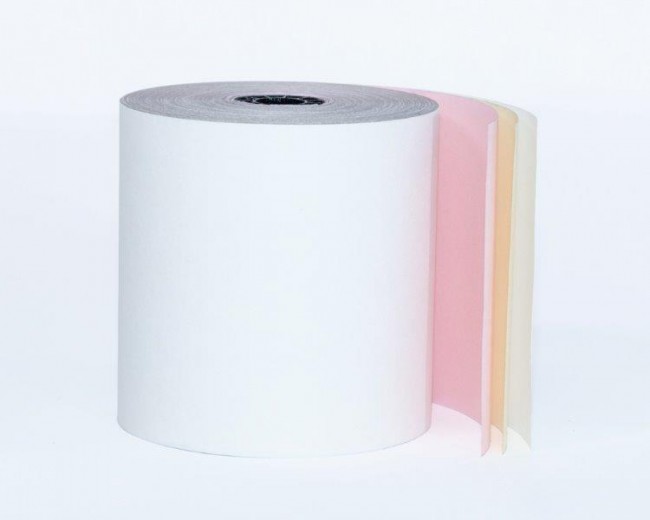 PAPEL ROLLO 3 NCR 3 PART.