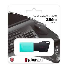 PEN DRIVE 256 GB KINGSTON DATA TRAVELER EXODIA DTXM256GB