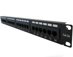 RJ-45 PATCH PANEL 24 PUERTOS CAT5E NEXXT MOD. AW190NXT06